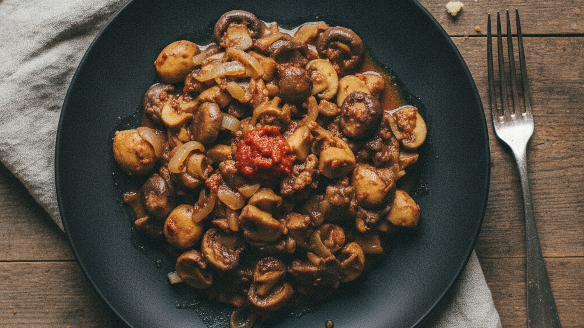 Schwammerlgulasch