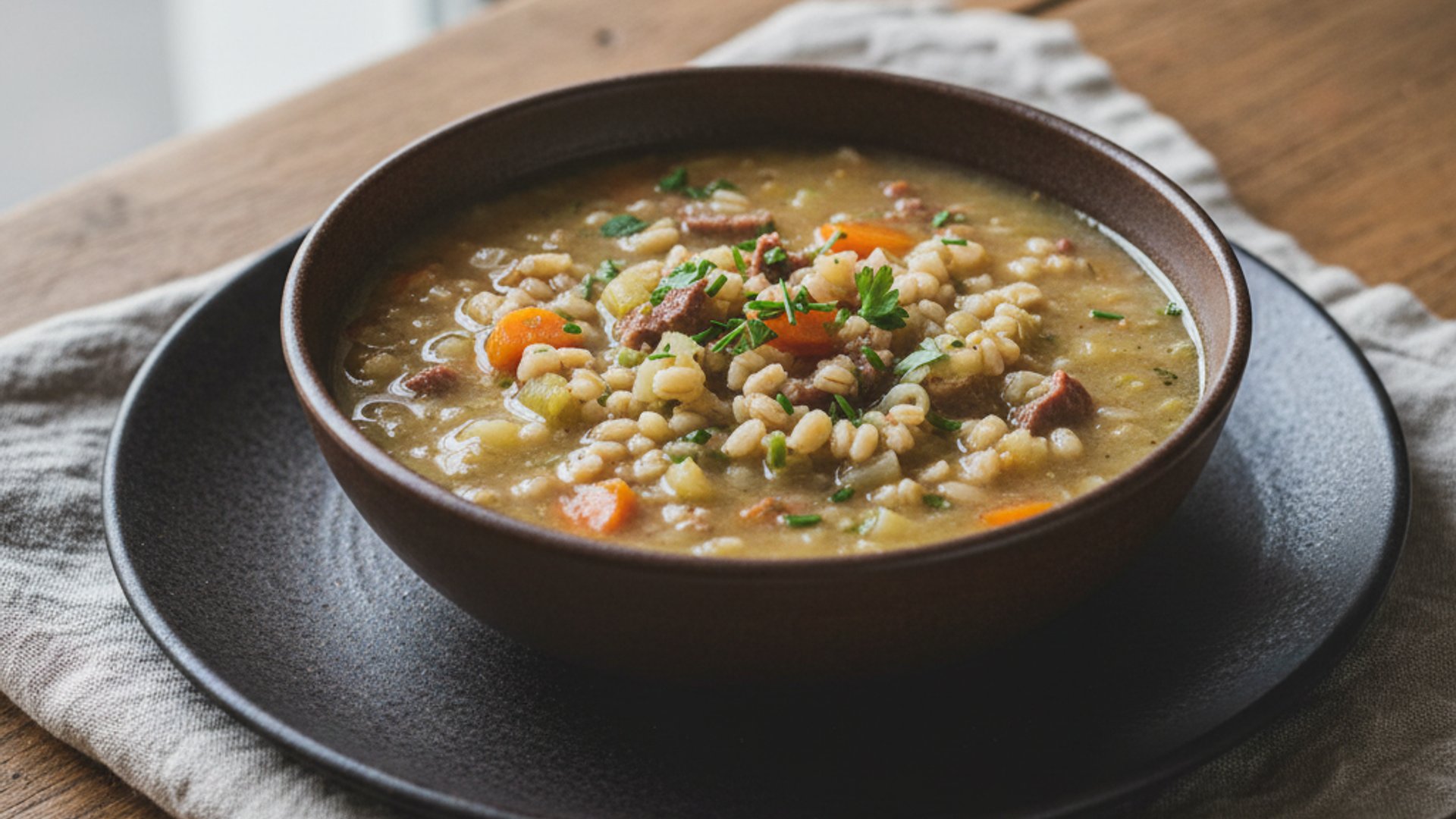 Bündner Gerstensuppe