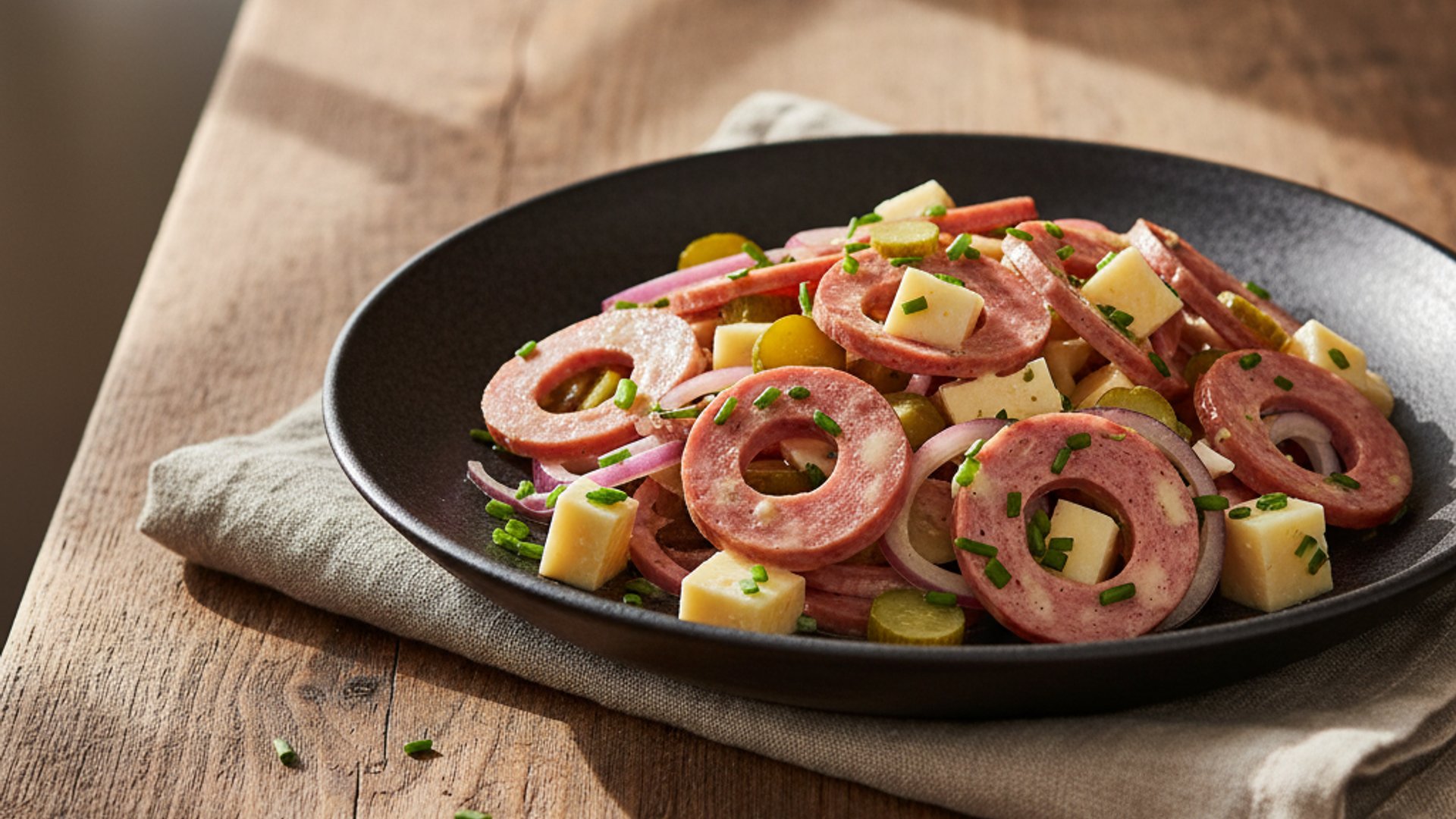 Cervelat-Käse-Salat