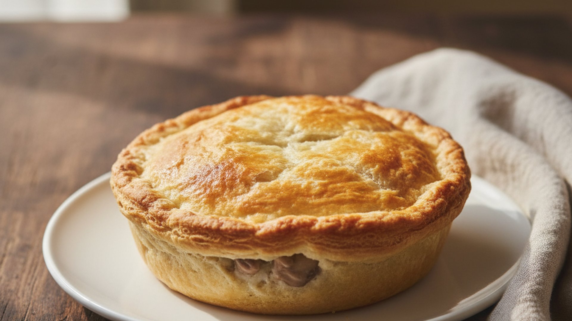 Chicken and Mushroom Pie