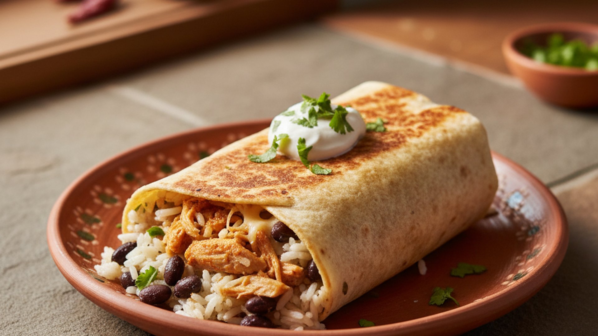 Chicken Burrito