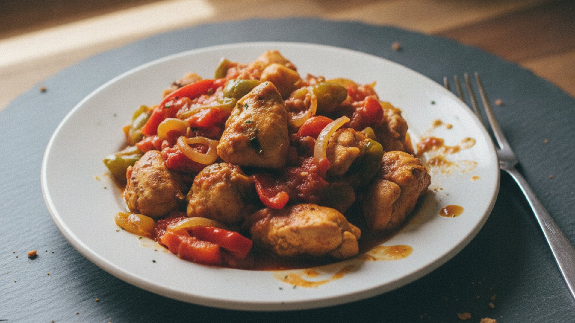 Poulet baskische Art