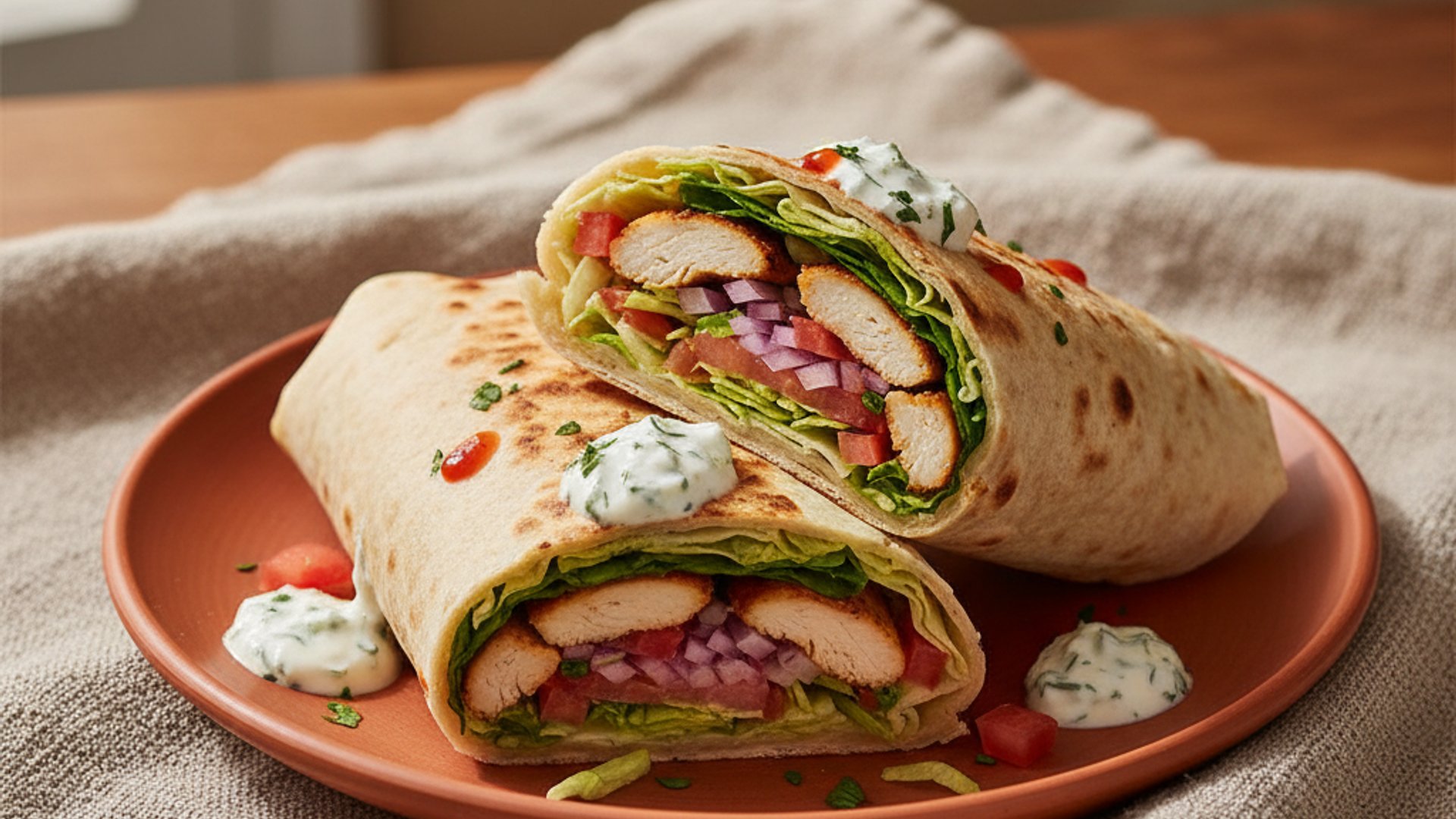 Hähnchen-Shawarma