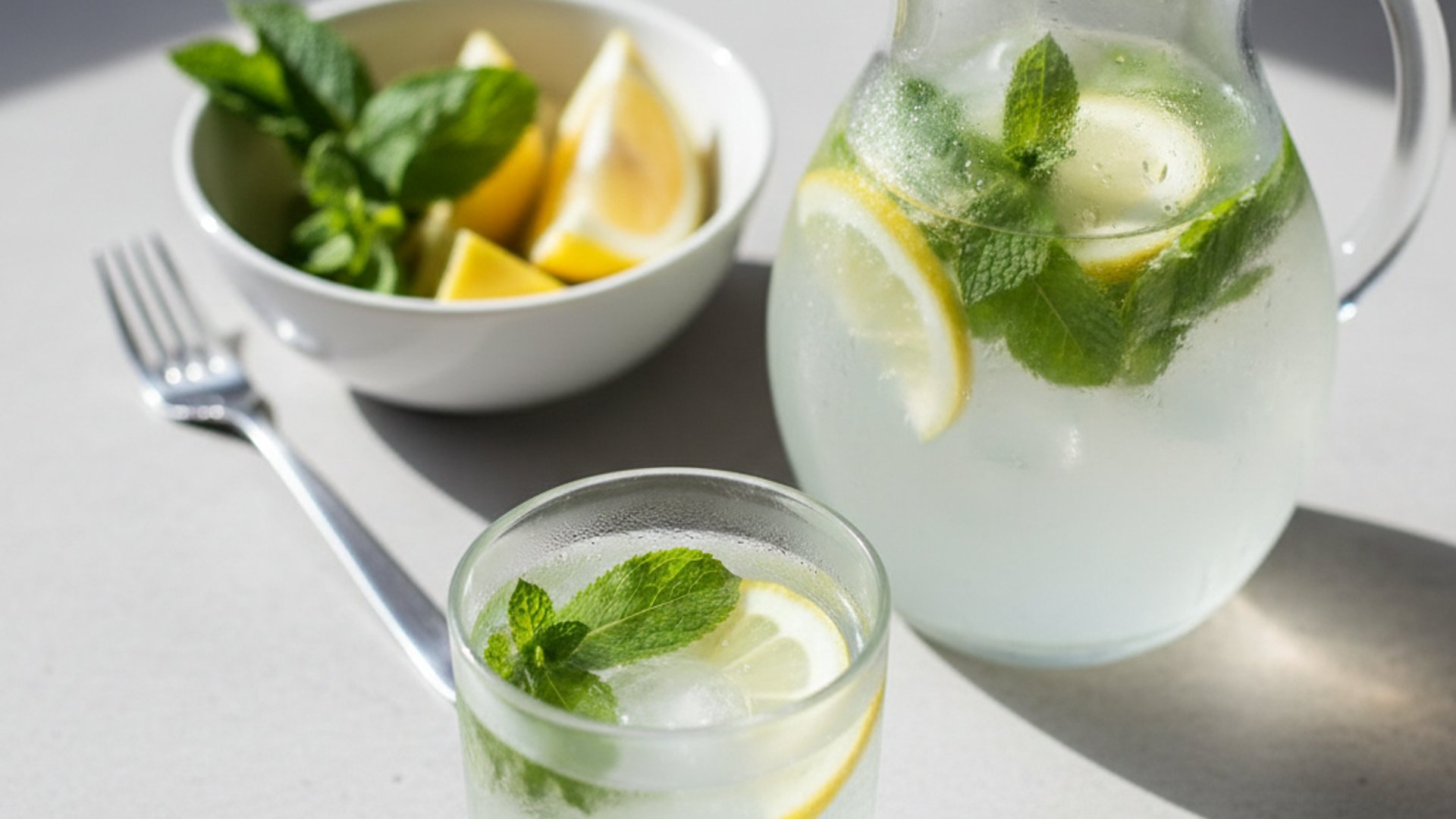 Hausgemachte Limonade