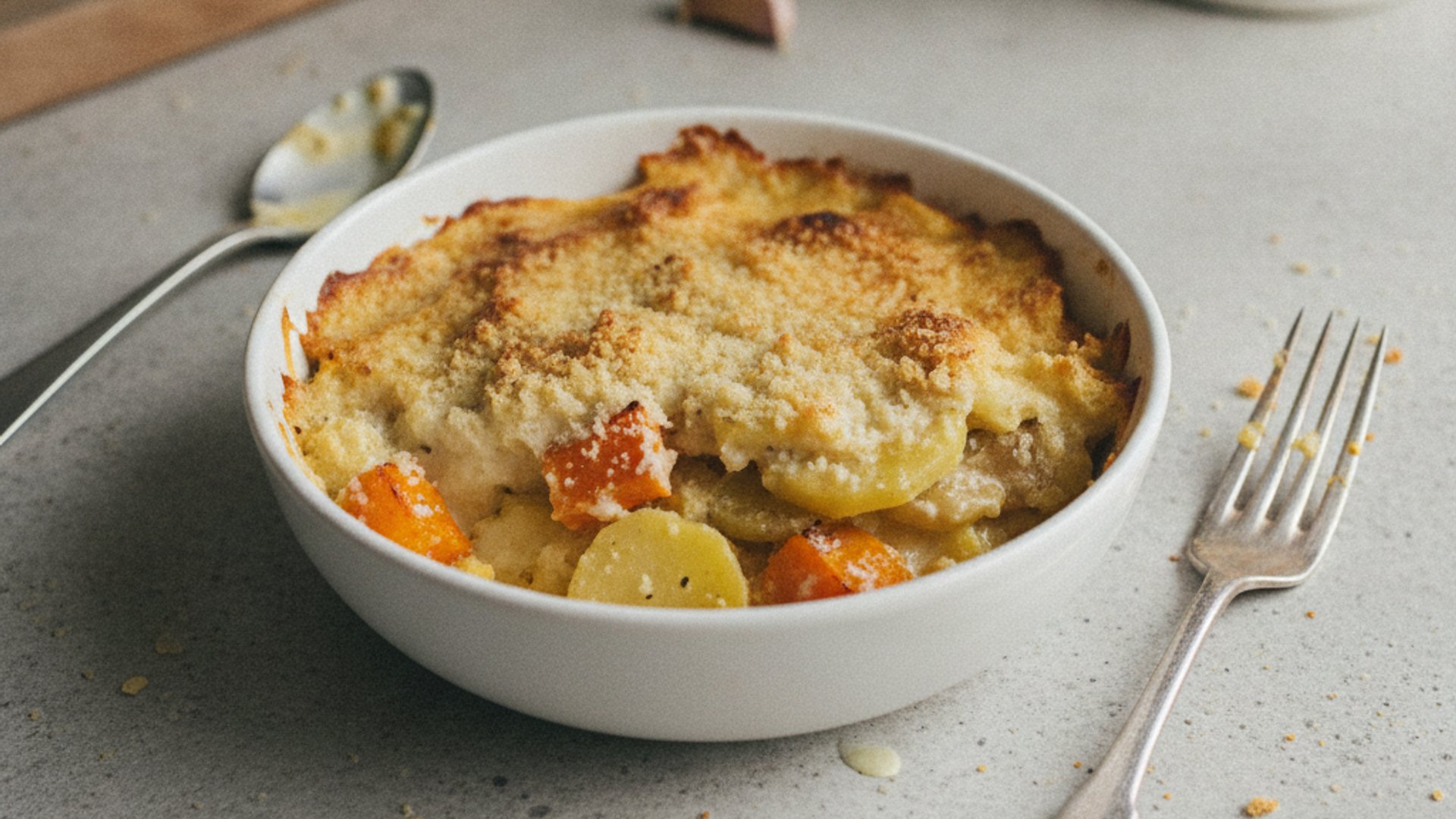 Kürbisgratin