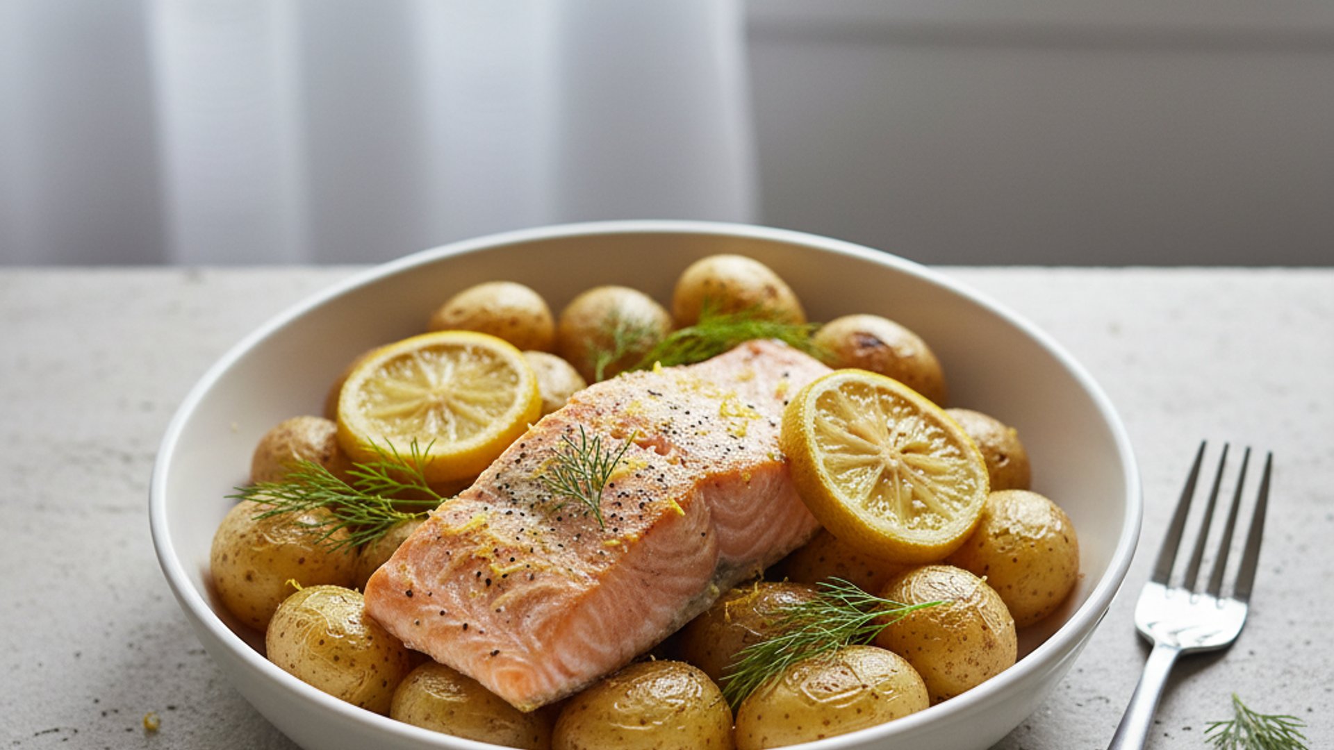 Lachs aus dem Ofen
