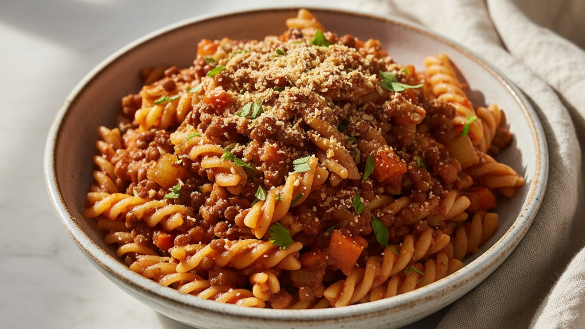 Linsenbolognese