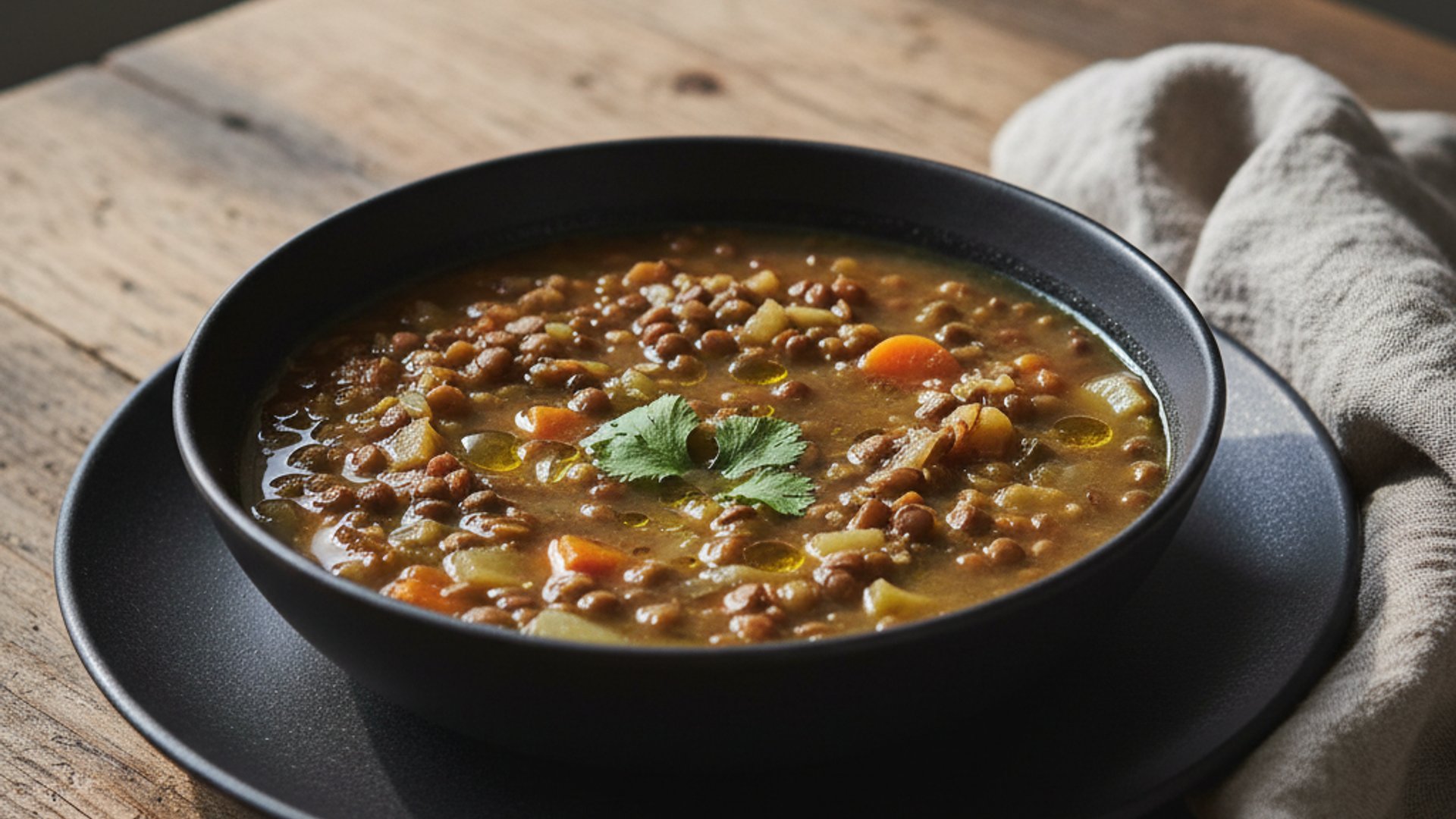 Linsensuppe