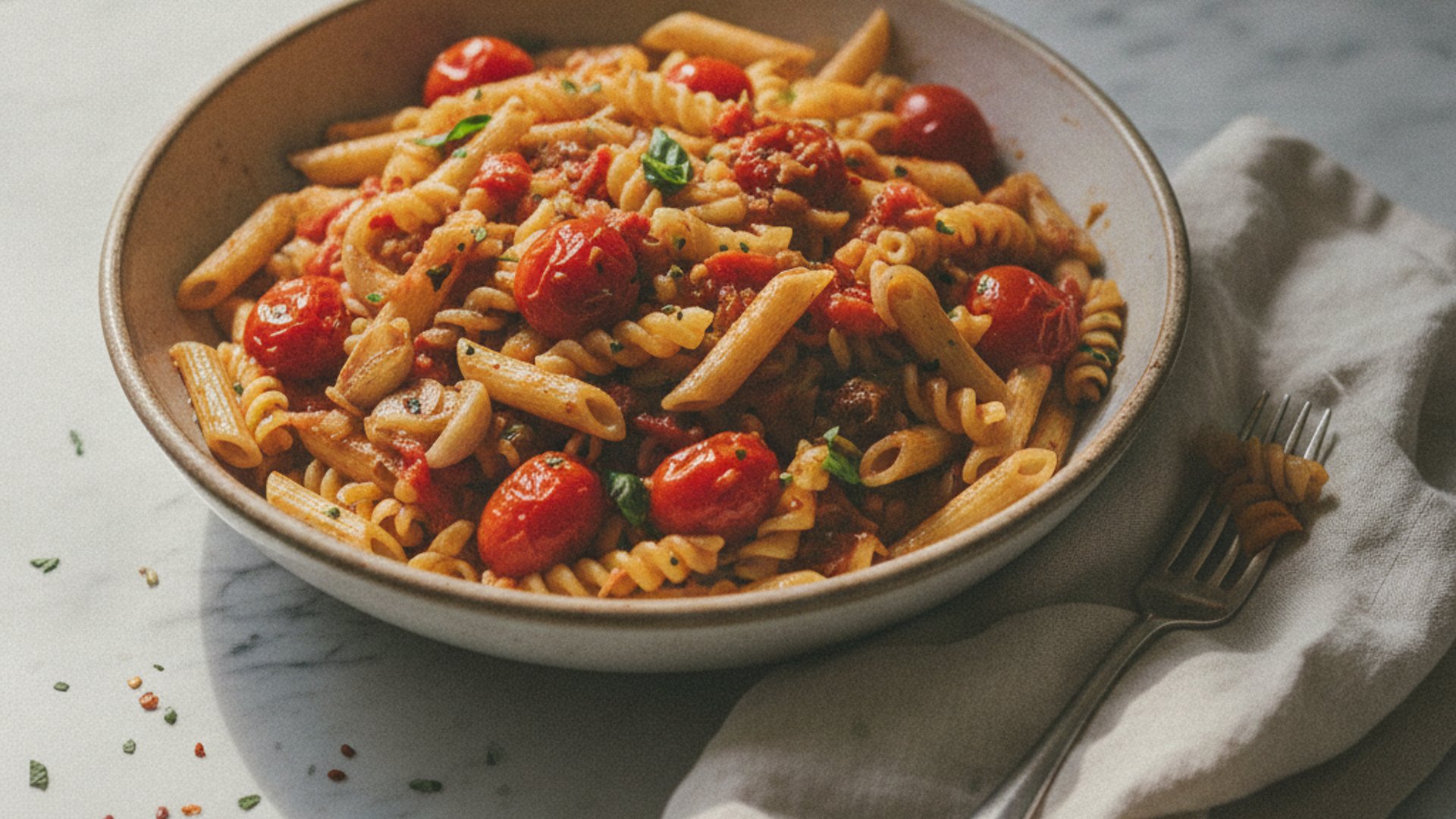 One-Pot-Tomaten-Pasta