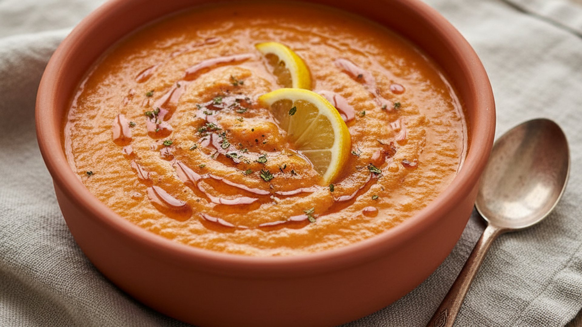 Rote-Linsen-Suppe