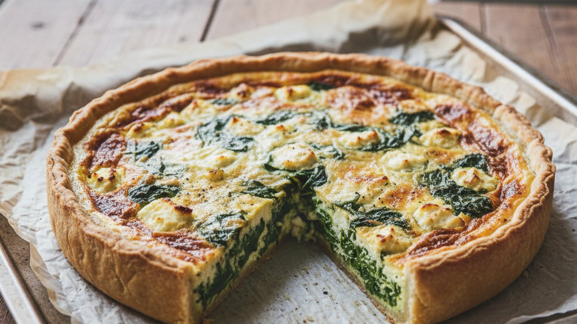 Spinat-Quiche