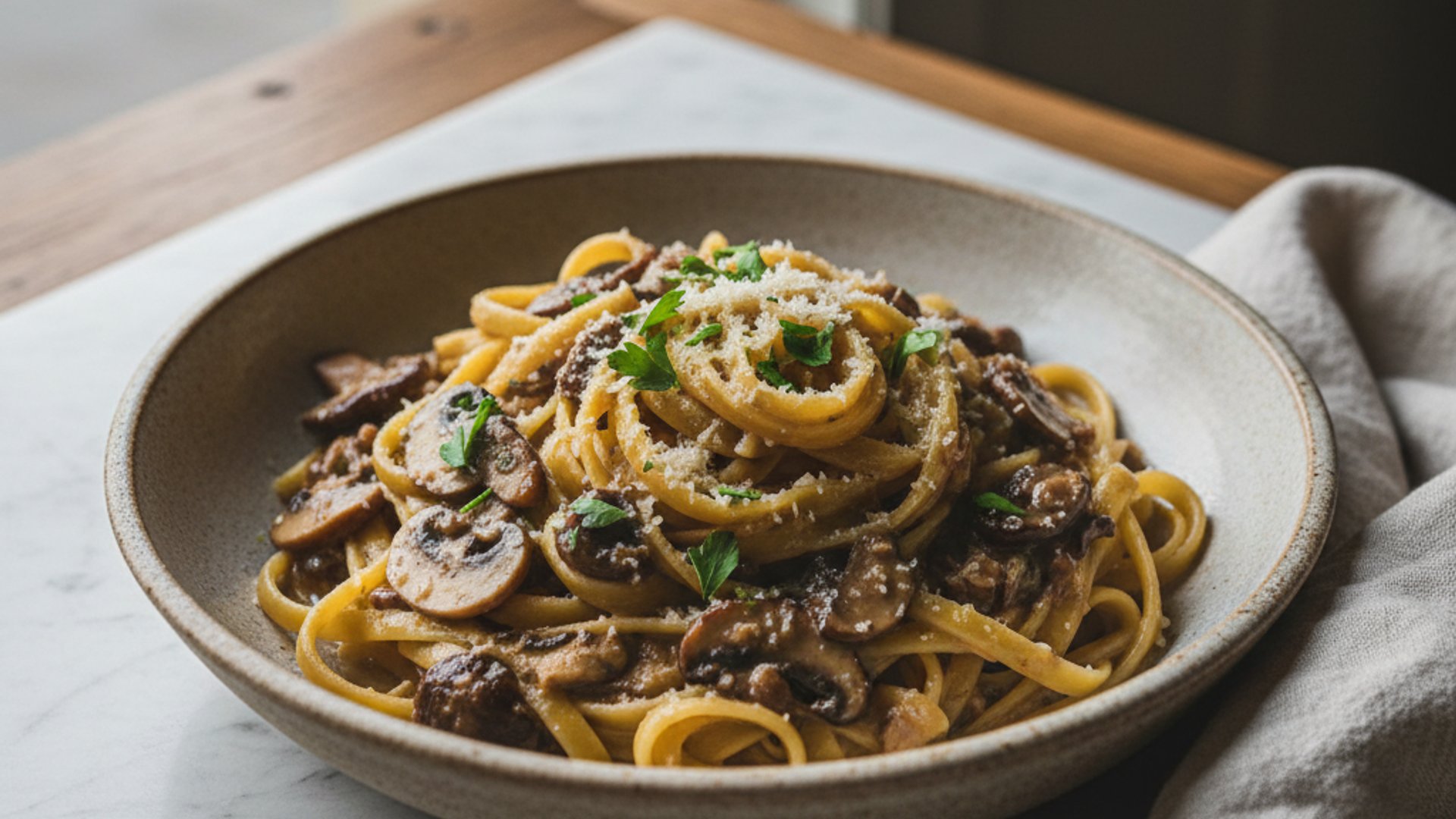 Tagliatelle ai Funghi
